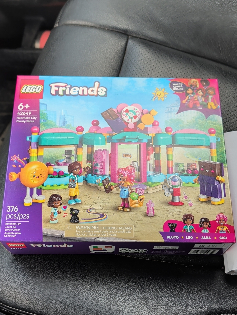 LEGO Friends Heartlake Candy Shop Playset - Pink, Teal & Purple